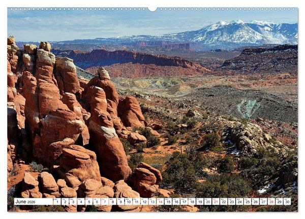 Produktbild: Spectacular Rock Formations in the Western US (Wall Calendar 2026 DIN A2 landscape), CALVENDO 12 Month Wall Calendar