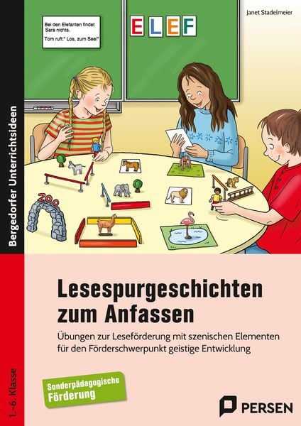 Lesespurgeschichten zum Anfassen, Taschenbuch von Janet Stadelmeier, Persen Verlag in der AAP Lehrerwelt GmbH, 978-3-403-20882-2