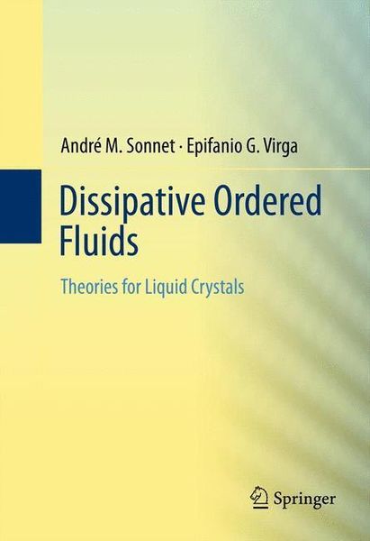 Produktbild: Dissipative Ordered Fluids