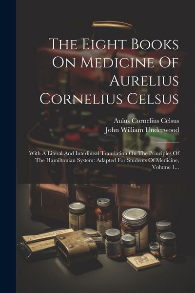 Produktbild: The Eight Books On Medicine Of Aurelius Cornelius Celsus: With A Literal And Interlineal Translation On The Principles Of The Hamiltonian System: Adap