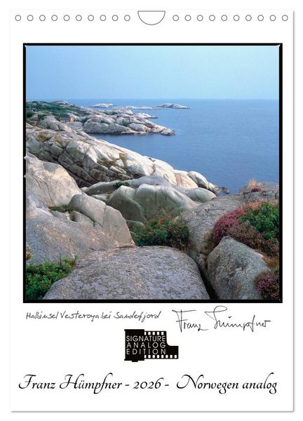 Produktbild: Norwegen analog (Wandkalender 2026 DIN A4 hoch), CALVENDO Monatskalender