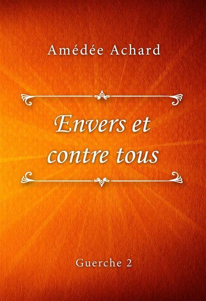 Produktbild: Envers et contre tous