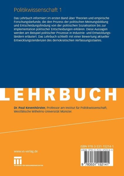 Produktbild: Politikwissenschaft