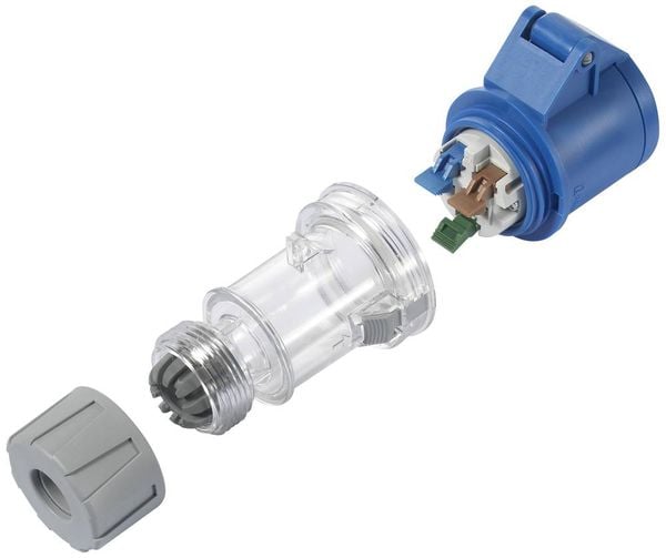 Produktbild: Sygonix SY-5871536 CEE-CARA Kupplung 16A 3polig 230 V/AC 1St.