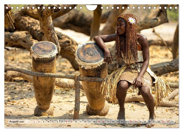 Produktbild: Namibia - Simbabwe - Botswana Leben zwischen W&uuml;ste und Wildnis (Wandkalender 2026 DIN A4 quer), CALVENDO Monatskalender