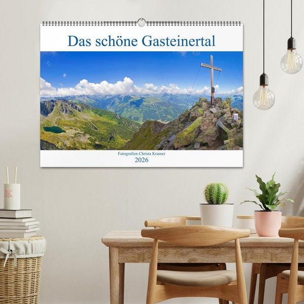 Produktbild: Das sch&ouml;ne Gasteinertal (Wandkalender 2026 DIN A2 quer), CALVENDO Monatskalender