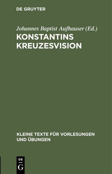 Produktbild: Konstantins Kreuzesvision