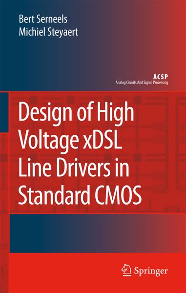Produktbild: Design of High Voltage xDSL Line Drivers in Standard CMOS