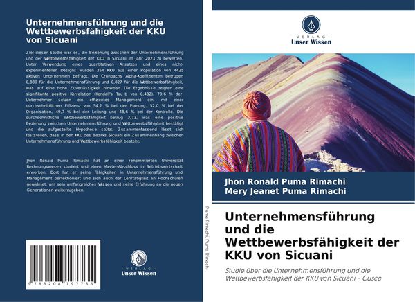 Produktbild: Unternehmensf&uuml;hrung und die Wettbewerbsf&auml;higkeit der KKU von Sicuani