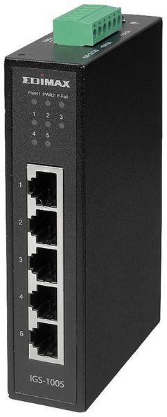 Produktbild: EDIMAX IGS-1005 Industrial Ethernet Switch