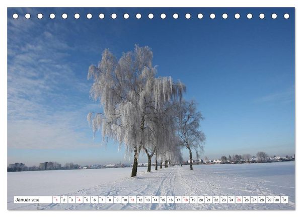 Produktbild: BURGDORFER ANSICHTEN (Tischkalender 2026 DIN A5 quer), CALVENDO Monatskalender