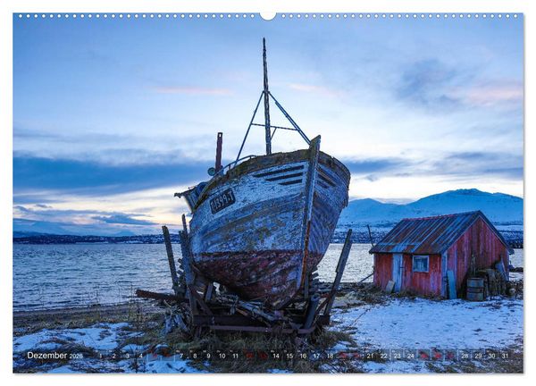 Produktbild: Polarnacht in Troms&oslash; (Wandkalender 2026 DIN A2 quer), CALVENDO Monatskalender