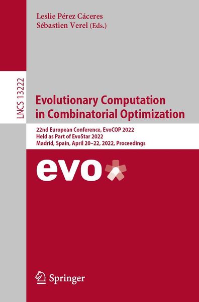 Produktbild: Evolutionary Computation in Combinatorial Optimization