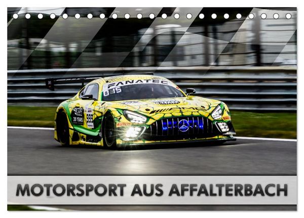 Motorsport aus Affalterbach (Tischkalender 2024 DIN A5 quer), CALVENDO Monatskalender