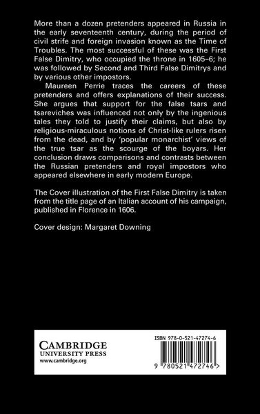 Produktbild: Pretenders and Popular Monarchism in Early Modern Russia
