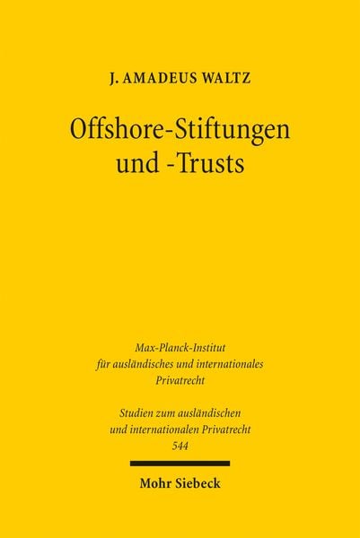 Produktbild: Offshore-Stiftungen und -Trusts