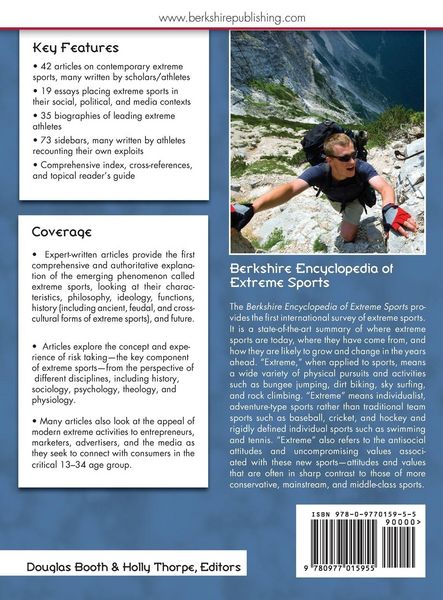 Produktbild: Berkshire Encyclopedia of Extreme Sports