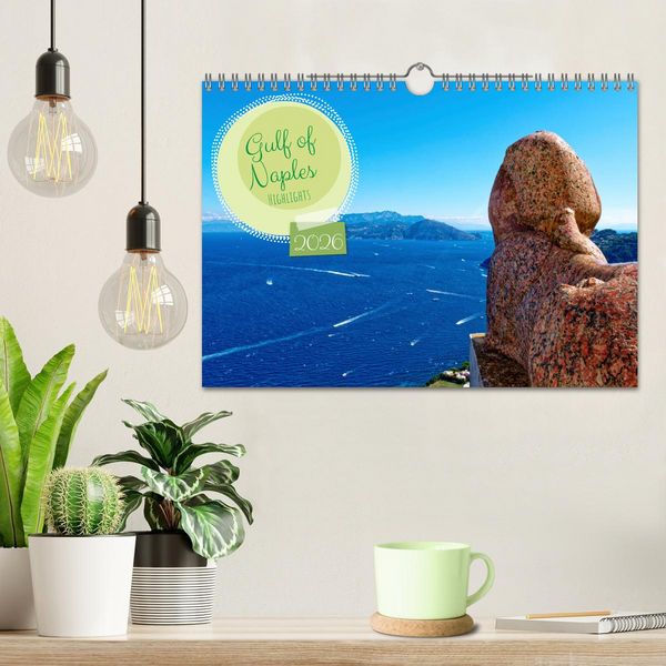 Produktbild: Gulf of Naples - Highlights (Wall Calendar 2026 DIN A4 landscape), CALVENDO 12 Month Wall Calendar