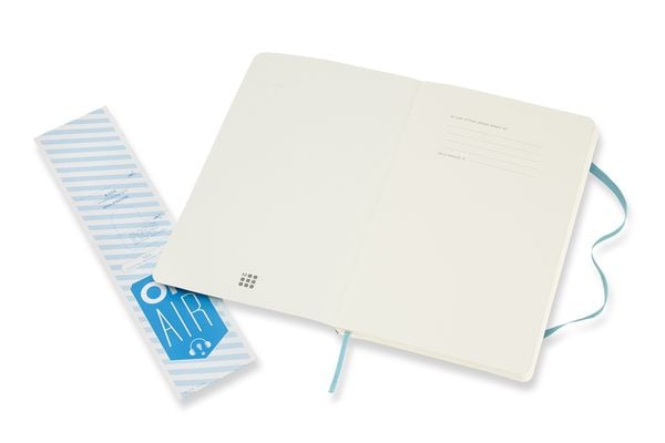 Produktbild: Moleskine Notizbuch Large/A5, Blanko, Soft Cover, Riff Blau