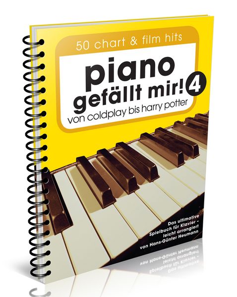 Produktbild: Piano gef&auml;llt mir! 50 Chart und Film Hits - Band 4 (Variante Spiralbindung)