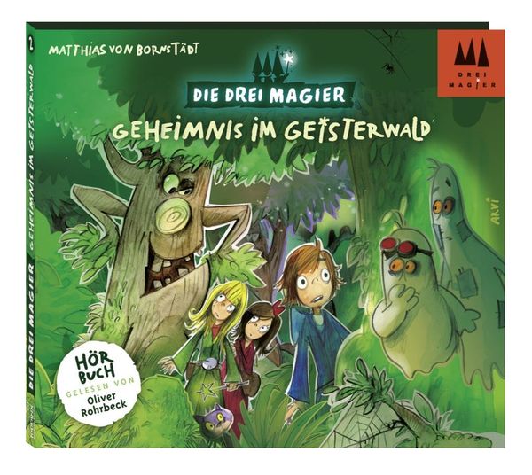 Bornstädt, M: Drei Magier - Geheimnis im Geisterwald/2 CDs - Matthias Bornstädt, CD, 4001504231620