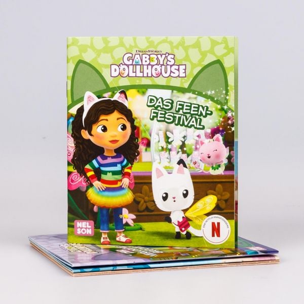 Produktbild: Nelson Mini-B&uuml;cher: 4er Gabby's Dollhouse 5-8