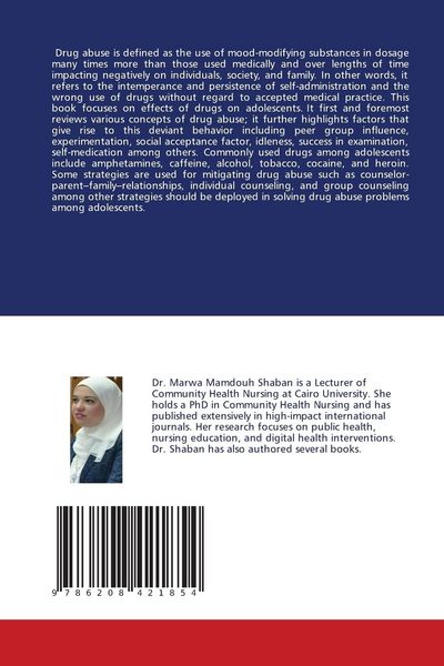 Produktbild: Substance Abuse in Adolescents: Understanding Attitudes and Knowledge