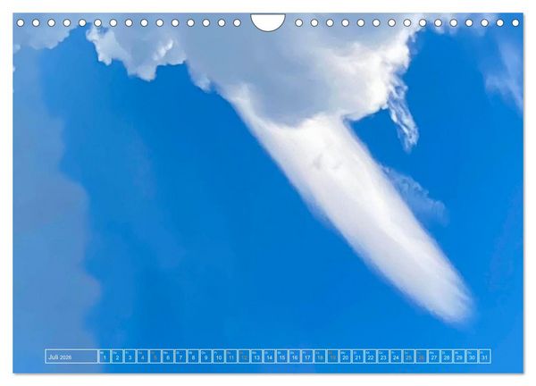 Produktbild: Wolken - Zeichen am Himmel (Wandkalender 2026 DIN A4 quer), CALVENDO Monatskalender