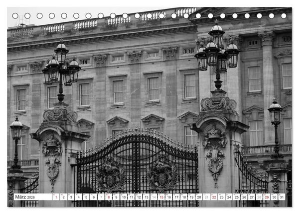 Produktbild: London Stadt an der Themse (Tischkalender 2026 DIN A5 quer), CALVENDO Monatskalender