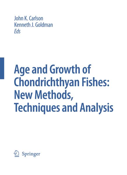 Produktbild: Special Issue: Age and Growth of Chondrichthyan Fishes: New Methods, Techniques and Analysis