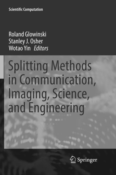 Produktbild: Splitting Methods in Communication, Imaging, Science, and Engineering
