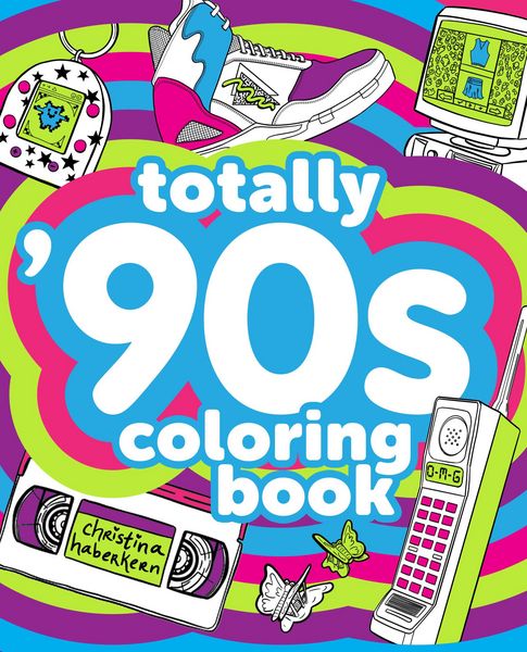 Produktbild: Totally '90s Coloring Book