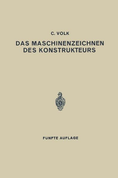 Produktbild: Das Maschinenzeichnen des Konstrukteurs