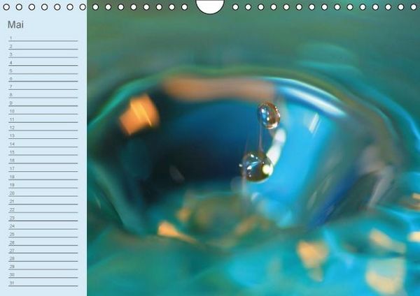 Produktbild: Geburtstagskalender "Wasser-Spiele" (Wandkalender immerw&auml;hrend DIN A4 quer)