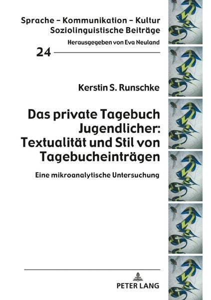Produktbild: Das private Tagebuch Jugendlicher: Textualit&auml;t und Stil von Tagebucheintr&auml;gen