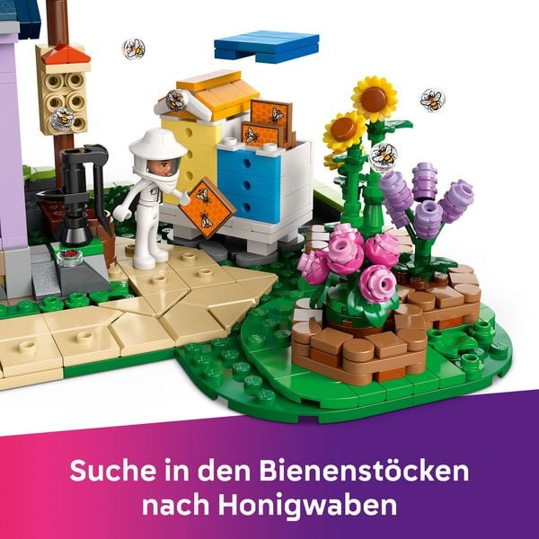 Produktbild: LEGO Friends Haus und Blumengarten der Imker, Geschenk für Mädchen 42669