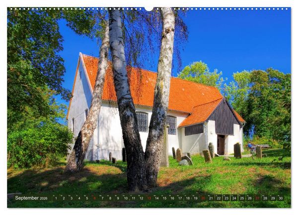 Produktbild: Insel Hiddensee - Dat s&ouml;te L&auml;nneken (hochwertiger Premium Wandkalender 2026 DIN A2 quer), Kunstdruck in Hochglanz