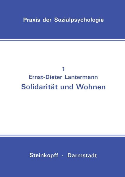 Produktbild: Solidarit&auml;t und Wohnen