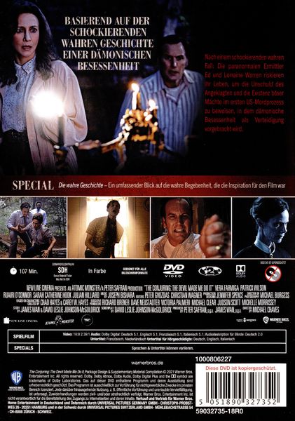 Produktbild: Conjuring 3: Im Bann des Teufels