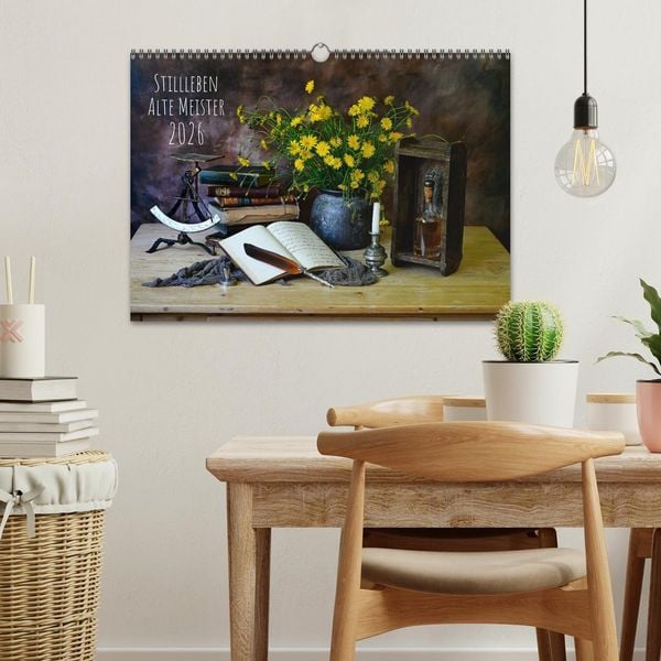 Produktbild: Stillleben Alte Meister (Wandkalender 2026 DIN A3 quer), CALVENDO Monatskalender