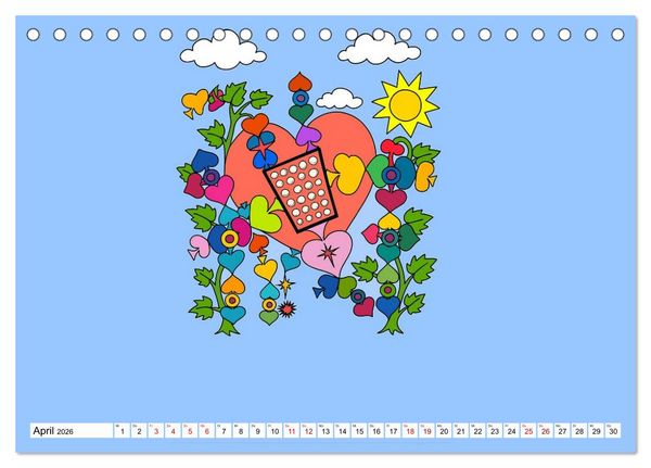 Produktbild: Die Pfalz ist das Beste (Tischkalender 2026 DIN A5 quer), CALVENDO Monatskalender