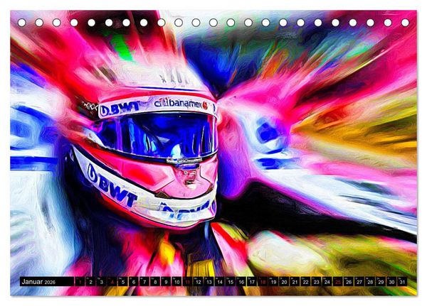 Produktbild: Kimi, Nico, Max and more (Tischkalender 2026 DIN A5 quer), CALVENDO Monatskalender
