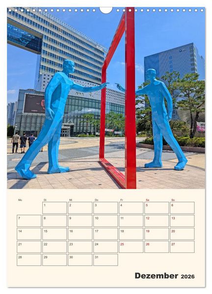 Produktbild: Entdecke Seoul (Wandkalender 2026 DIN A3 hoch), CALVENDO Monatskalender