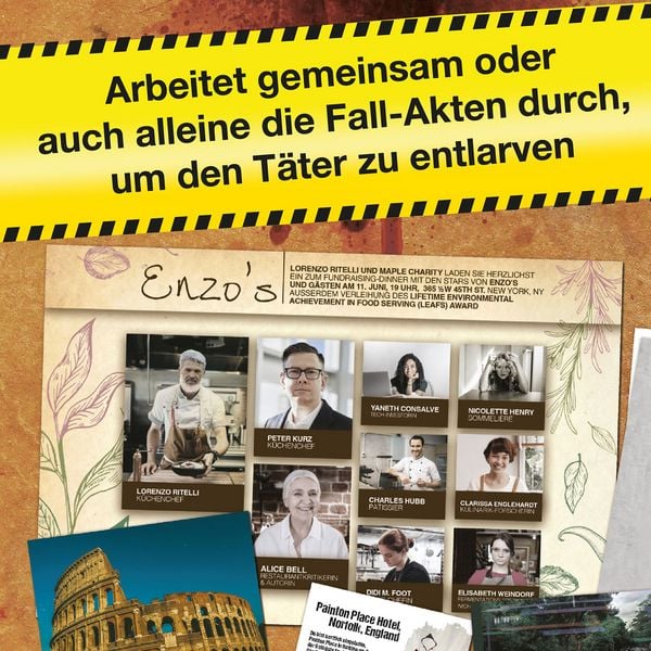 Produktbild: Murder Mystery Case File Mord &agrave; la carte
