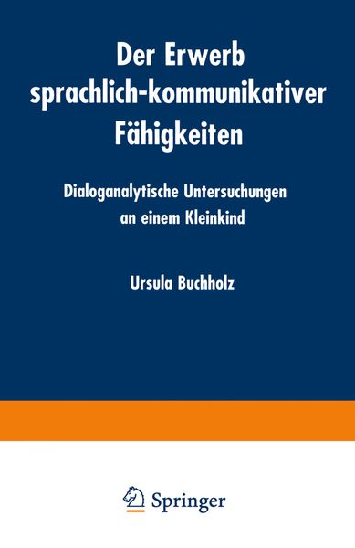 Produktbild: Der Erwerb sprachlich-kommunikativer F&auml;higkeiten