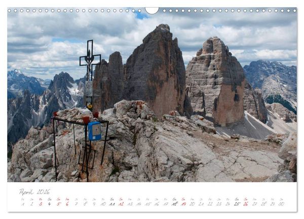 Produktbild: S&uuml;chtig nach den Dolomiten (Wandkalender 2026 DIN A3 quer), CALVENDO Monatskalender