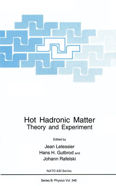 Produktbild: Hot Hadronic Matter