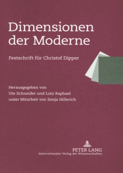Produktbild: Dimensionen der Moderne