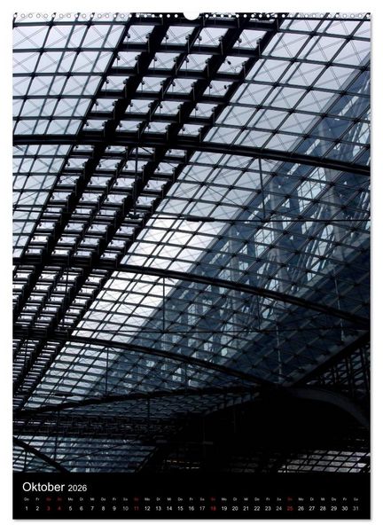 Produktbild: Hauptbahnhof Berlin (hochwertiger Premium Wandkalender 2026 DIN A2 hoch), Kunstdruck in Hochglanz