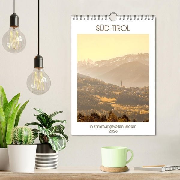 Produktbild: S&uuml;d-Tirol in stimmungsvollen Bildern (Wandkalender 2026 DIN A4 hoch), CALVENDO Monatskalender